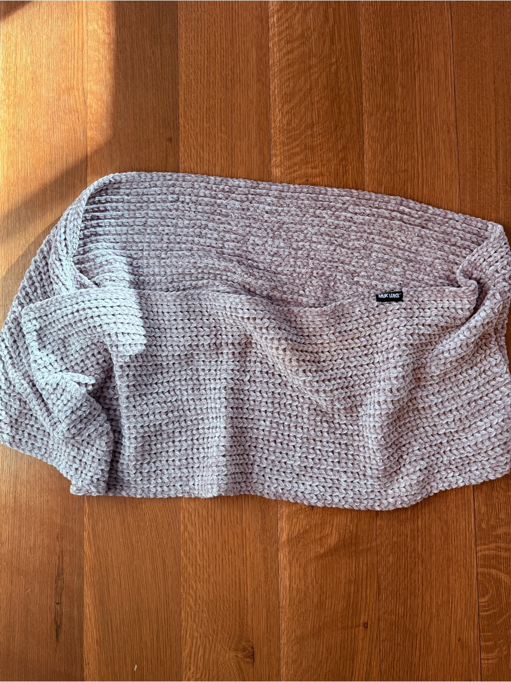 MUK LUKS | Knit Infinity Scarf in Oatmeal